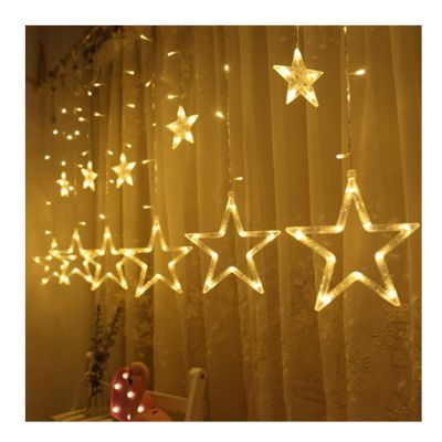 Guirnalda de 12 Estrellas LED