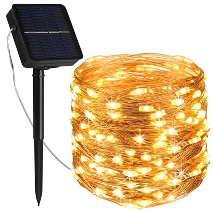 Luces Solares de Navidad 20 m