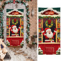 Cubierta de puerta decorativa de Navidad