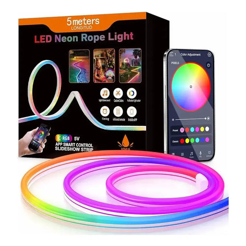 Cinta LED neón RGB musical