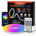 Tira LED neón de 5 metros con control por app